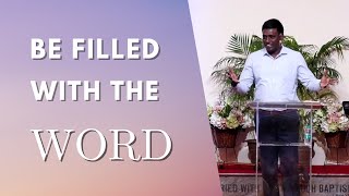 Be filled with the word | Caleb Victor | 8th Jan Sermon Summary