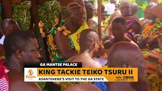 Ga Mantse preaches peace among the people of Ga