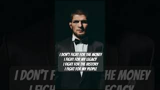 Khabib's secret behind his power #quotes #fitness #sports