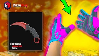 KARAMBIT CRIMSON WEB ve VICE ELDİVEN ÇIKARDIM | Casehug Promo Code