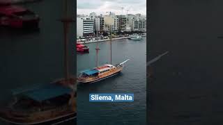 One of the most beautiful boat at Sliema, Malta 🇲🇹.