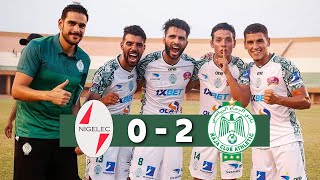 AS Nigelec Vs Raja Casablanca | أهداف فريق الرجاء البيضاوي و نجيليك من النيجر 2-0