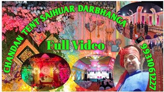 Wedding Reception organised by Chandan Tent house Sajhuar Darbhanga 11 July 2024 #tent #decoration