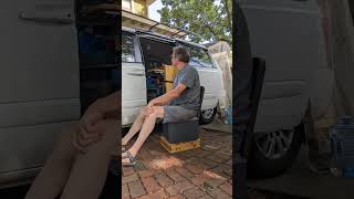 Equipment Hack: Comfort lift for a Short Toilet  #diyvanconversion #compostingtoilet #tinycamper