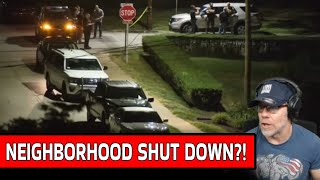 Cops EVACUATE EVERY NEIGHBOR Looking for TRUMP SHOOTER - COPS PRETEND to be LYFT Drivers