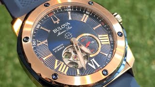 Relógio Bulova Marine Star 98A227 Automatic Rose