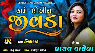 Payal Vaghela અમે શોખીન જીવડા non stop trendingsong   All hit sad song