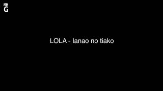 LOLA   Ianao no tiako