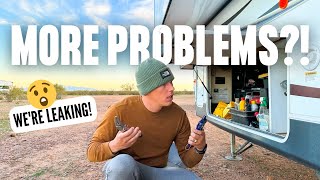 The RV is Leaking! Week 2 of Our Florida to Baja Mexico Road Trip