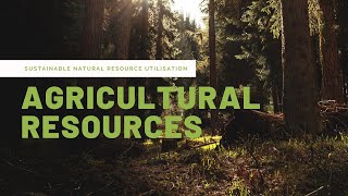 Grade 10 | Agricultural Sciences | Agricultural Resources