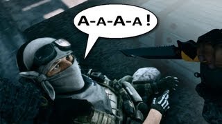 Уничтожение отряда слепо-глухих кемперов ! (BF3)