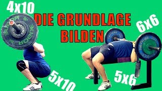 BACK TO VOLUME | DEN GRUNDSTEIN FÜR NEUE GAINS LEGEN | Trainingslog