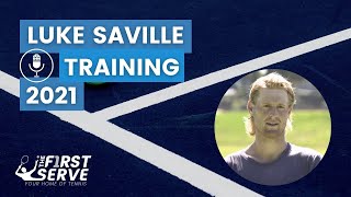 Luke Saville Training & Interview ahead of 2021 Australian Open