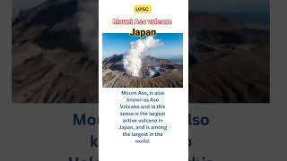 Mount aso#Japan#upsc #environment #volcano #viral #shorts #shortvideo