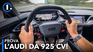 Ho guidato l'Audi più potente di sempre