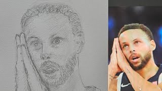 Steph Curry’s night night #drawingjourney29