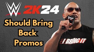 Will WWE 2K24 Bring Back Promos?