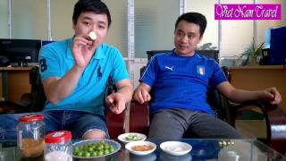 Mận cơm - thử thách ăn 100 quả mận cơm giữa 2 vlogger Minh Tiến và Liêm Phan