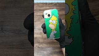 Custom iPhone Case For Homer #simpsons