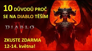 10 důvodů proč chci hrát Diablo 4 - Vyzkoušej free beta víkend 12-14. května 2023!