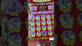 $1 MILLION ULTIMATE CASH WIN #slotman #scratchers #californialotteryscratchoff