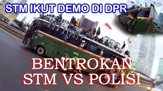 VIRAL !!! BENTROKAN ANAK STM VS POLISI SAAT DEMO PENOLAKAN RUU 30 SEPTEMBER 2019 | MOTOVLOG