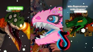 😱 THE AMAZING Paper Dragon 🔥Dragon Puppet TikTok Compilation #242