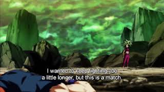 Son Goku awakening Ultra Instinct vs Kefla