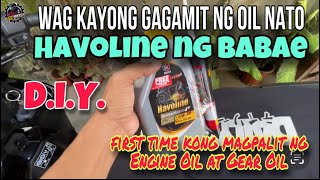 How To Change Engine Oil And Gear Oil On Honda Click V3 | Oct 25, 2024