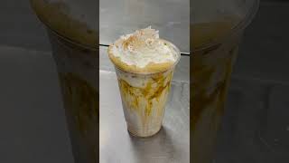 Pumpkin spice iced #coffee #shots  #ice ￼