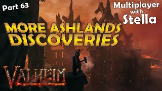 MORE ASHLANDS DISCOVERIES - Valheim - Multiplayer - Part 63 #gaming #valheim