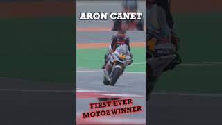 Aron Canet First Ever Moto2 Winner #motogp #portuguesegp #shorts