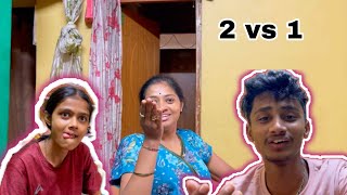 Healthy Argument With Mummy 🤣🔥 | @prattukevlogs007 | Family Vlog | Brother Sister | #karnataka |