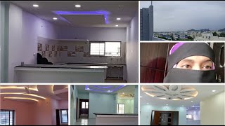 Well-designed Newly constructed 4 Bedroom Hall Flat for Rent in Hyderabad l Hyderabadi Mom Vlogs