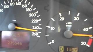 Mercedes W210 E 320CDI 197KM OM613 v-max speed S3