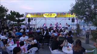 Setouchi Summer Night Festival at Takamatsu Port - Shikoku, Japan