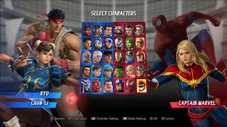 MvCI Mod - Marvel vs Capcom Player Select Remix