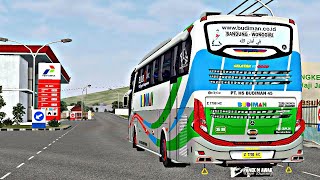 BUSSID UPDATE V3.7 || JB3 SHD MERCY 0500R, Spesialis Jalur Selatan Beraksi