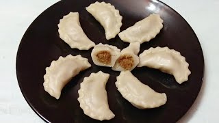 ভাপা পুলি পিঠে | Vapa Puli Pitha Recipe | নারকেলি ভাপা পুলি | Vapa Puli Pitha | Puli Pitha