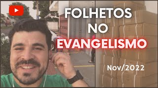 Apoio com folhetos em Campo Grande // evangelismo de rua