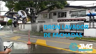 LAVADO CON DRON DE FACHADAS Y ESTRUCTURAS