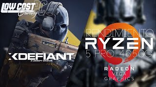 Xdefiant | Ryzen 5 4650g | Vega 7 | 16Gb Ram | 720p