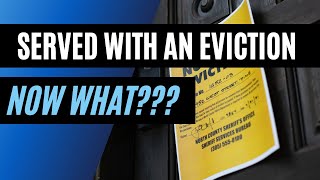 Served with an eviction?