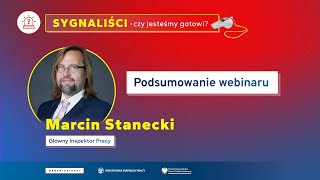 WEBINAR „Sygnaliści – czy jesteśmy gotowi?” - podsumowanie