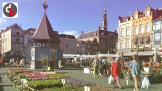 Geraniummarkt in den Bosch op Hemelvaartsdag