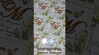 Wedding Stickers (Shopee)