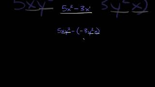 Subtract Monomials | Eat Pi