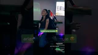 Ariana Doing Karaoke tiktok ariana central