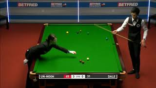 Thepchaiyah Un Nooh vs Dominic Dale I Frame 4 | World Snooker Championship Qualifiers | Round 3