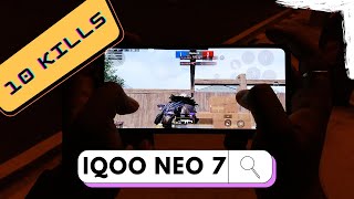 BGMI gameplay test in IQOO NEO 7 | Get 90 FPS ?🤔 | TSE